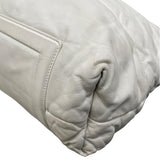 シャネル CHANEL ココクーントートGM A47107 12番台 ホワイト レザー レディース トートバッグ