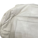 シャネル CHANEL ココクーントートGM A47107 12番台 ホワイト レザー レディース トートバッグ