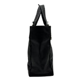 シャネル CHANEL パリビアリッツトートMM A34209 11番台 ブラック シルバー金具 コーティングキャンバス レディース トートバッグ