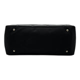 シャネル CHANEL パリビアリッツトートMM A34209 11番台 ブラック シルバー金具 コーティングキャンバス レディース トートバッグ