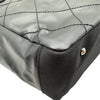 シャネル CHANEL パリビアリッツトートMM A34209 11番台 ブラック シルバー金具 コーティングキャンバス レディース トートバッグ