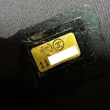 シャネル CHANEL パリビアリッツトートMM A34209 11番台 ブラック シルバー金具 コーティングキャンバス レディース トートバッグ