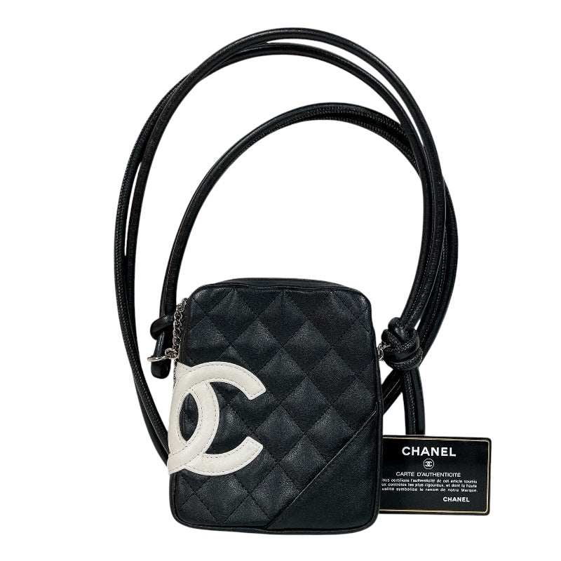 シャネル CHANEL ガンボンラインショルダーバッグ ミニ A25177
