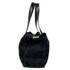 シャネル CHANEL ニュートラベルラインミニボストンバッグ A15828 ブラック ナイロンジャガード レディース ハンドバッグ
