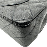 シャネル CHANEL マトラッセ25 A01112 8番台 ブラック ゴールド金具 キャビアスキン レディース ショルダーバッグ