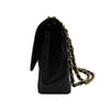 シャネル CHANEL マトラッセ25 A01112 8番台 ブラック ゴールド金具 キャビアスキン レディース ショルダーバッグ