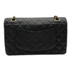 シャネル CHANEL マトラッセ25 A01112 8番台 ブラック ゴールド金具 キャビアスキン レディース ショルダーバッグ