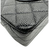 シャネル CHANEL マトラッセ25 A01112 8番台 ブラック ゴールド金具 キャビアスキン レディース ショルダーバッグ