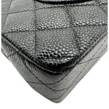 シャネル CHANEL マトラッセ25 A01112 8番台 ブラック ゴールド金具 キャビアスキン レディース ショルダーバッグ