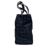 シャネル CHANEL ニュートラベルライントートMM A15991 ブラック ナイロンジャガード ユニセックス トートバッグ