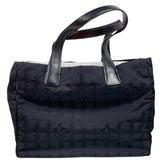 シャネル CHANEL ニュートラベルライントートMM A15991 ブラック ナイロンジャガード ユニセックス トートバッグ