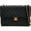 シャネル CHANEL デカマトラッセ30 3番台 ブラック ゴールド金具 ラムスキン レディース ショルダーバッグ