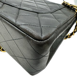 シャネル CHANEL デカマトラッセ30 3番台 ブラック ゴールド金具 ラムスキン レディース ショルダーバッグ