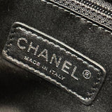 シャネル CHANEL パリビアリッツトートPM A34208 13番台 ホワイト/ブラック キャンバス/レザー レディース トートバッグ