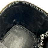 シャネル CHANEL ビコローレ バニティバッグ A01619 4番台 ブラック ゴールド金具 ラムスキン レディース ハンドバッグ