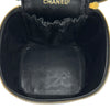 シャネル CHANEL ビコローレ バニティバッグ A01619 4番台 ブラック ゴールド金具 ラムスキン レディース ハンドバッグ