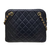 シャネル CHANEL マトラッセチェーントートバッグ 40番台 ブラック ゴールド金具 ラムスキン レディース トートバッグ