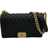 シャネル CHANEL ボーイシャネル25 A67086 ブラック ゴールド金具 ラムスキン レディース ショルダーバッグ