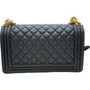 シャネル CHANEL ボーイシャネル25 A67086 ブラック ゴールド金具 ラムスキン レディース ショルダーバッグ