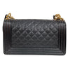 シャネル CHANEL ボーイシャネル25 A67086 ブラック/ゴールド金具 キャビアスキン レディース ショルダーバッグ