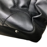 シャネル CHANEL パリビアリッツトートGM A34210 13番台 ブラック シルバー金具 コーティングキャンバス レディース トートバッグ