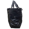 シャネル CHANEL パリビアリッツトートGM A34210 13番台 ブラック シルバー金具 コーティングキャンバス レディース トートバッグ