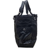 シャネル CHANEL パリビアリッツトートGM A34210 13番台 ブラック シルバー金具 コーティングキャンバス レディース トートバッグ