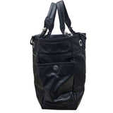 シャネル CHANEL パリビアリッツトートGM A34210 13番台 ブラック シルバー金具 コーティングキャンバス レディース トートバッグ