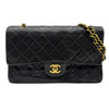 シャネル CHANEL マトラッセ25 A01112 3番台 ブラック ゴールド金具 ラムスキン レディース ショルダーバッグ