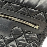 シャネル CHANEL コココクーン メッセンジャーバッグPM A48616 14番台 ブラック ナイロン レディース ショルダーバッグ