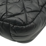 シャネル CHANEL コココクーン メッセンジャーバッグPM A48616 14番台 ブラック ナイロン レディース ショルダーバッグ
