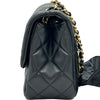 シャネル CHANEL フリルストラップ ミニフラップバッグ AS2203 30番台 ブラック ゴールド金具 ラムスキン レディース ショルダーバッグ
