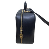 シャネル CHANEL ココマーク 2Wayバニティバッグ 44番台 ブラック キャビアスキン レディース ハンドバッグ