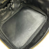 シャネル CHANEL ビコローレバニティバッグ A01618 3番台 ブラック ゴールド金具 ラムスキン レディース ハンドバッグ