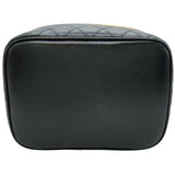 シャネル CHANEL ビコローレバニティバッグ A01618 3番台 ブラック ゴールド金具 ラムスキン レディース ハンドバッグ