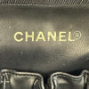 シャネル CHANEL ココマークバニティバッグ A01998 4番台 ブラック ゴールド金具 キャビアスキン レディース ハンドバッグ