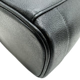 シャネル CHANEL ココマークバニティバッグ A01998 4番台 ブラック ゴールド金具 キャビアスキン レディース ハンドバッグ