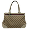 グッチ GUCCI GGキャンバス メイフェア トートバッグ 257063 アイボリー シルバー金具 GGキャンバス/レザー レディース ハンドバッグ
