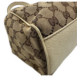 グッチ GUCCI GGキャンバス トートバッグ 154982 アイボリー GGキャンバス/レザー レディース トートバッグ