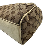 グッチ GUCCI GGキャンバス トートバッグ 154982 アイボリー GGキャンバス/レザー レディース トートバッグ