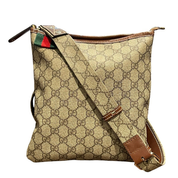 グッチ GUCCI GGスプリーム ショルダーバッグ 246413 ブラウン GG