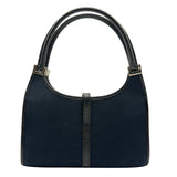 グッチ GUCCI ジャッキー ハンドバッグ 002・1068 ブラック シルバー金具 ナイロン/レザー レディース ハンドバッグ
