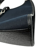 グッチ GUCCI ジャッキー ハンドバッグ 002・1068 ブラック シルバー金具 ナイロン/レザー レディース ハンドバッグ