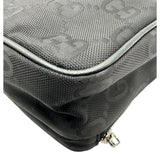 グッチ GUCCI オフザグリッドミニショルダーバッグ 625850 ブラック GGナイロン/レザー メンズ ショルダーバッグ