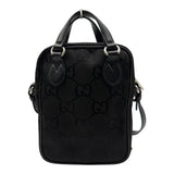 グッチ GUCCI オフザグリッドミニショルダーバッグ 625850 ブラック GGナイロン/レザー メンズ ショルダーバッグ