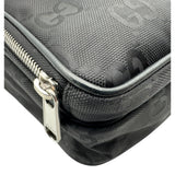 グッチ GUCCI オフザグリッドミニショルダーバッグ 625850 ブラック GGナイロン/レザー メンズ ショルダーバッグ