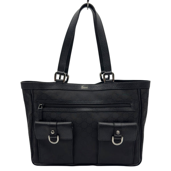 グッチ GUCCI GGナイロン アビートートバッグ 268639 ブラック