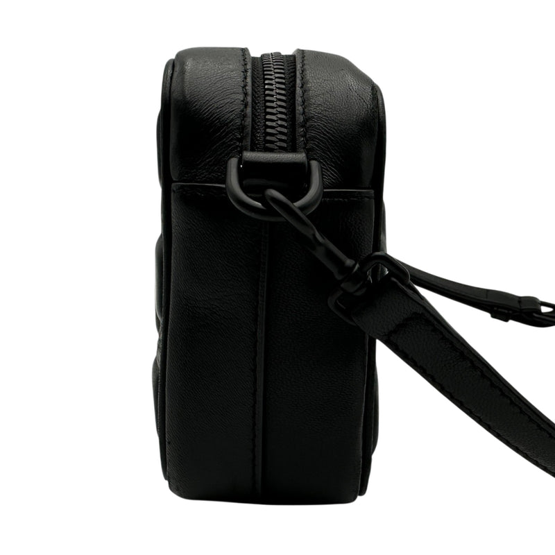 バレンシアガ カメラバッグ BB金具 モノグラム柄 キャンバス レザー ブラック バレンシアガ BALENCIAGA カメラバッグ 702701 ブラック BBモノグラム