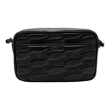 バレンシアガ BALENCIAGA カメラバッグ 702701 ブラック BBモノグラムレザー レディース ショルダーバッグ