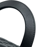 クリスチャン・ディオール Christian Dior レディーディオールメディアム M05650NGE ブラック シルバー金具 カナージュラム レディース ショルダーバッグ